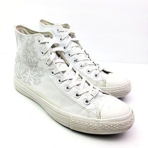 Converse Chuck Taylor All Star City Scenes LA Los Angeles Mens Sz 10 White Shoes
